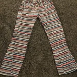Roxy linen pants